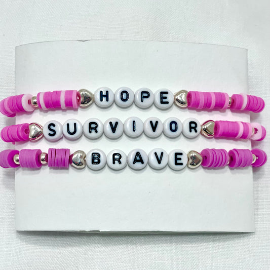 Hope Survivor Brave set